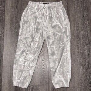 Abercrombie & Fitch Realtree Camo Sweatpants Relaxed Warm Size S Small Short